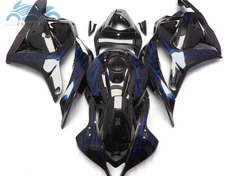 Обтекатель OEM комплект Подходит для Honda CBR600RR 2009 2010 CBR 2011 RR 600RR 09 10 11 Синий Пламя в