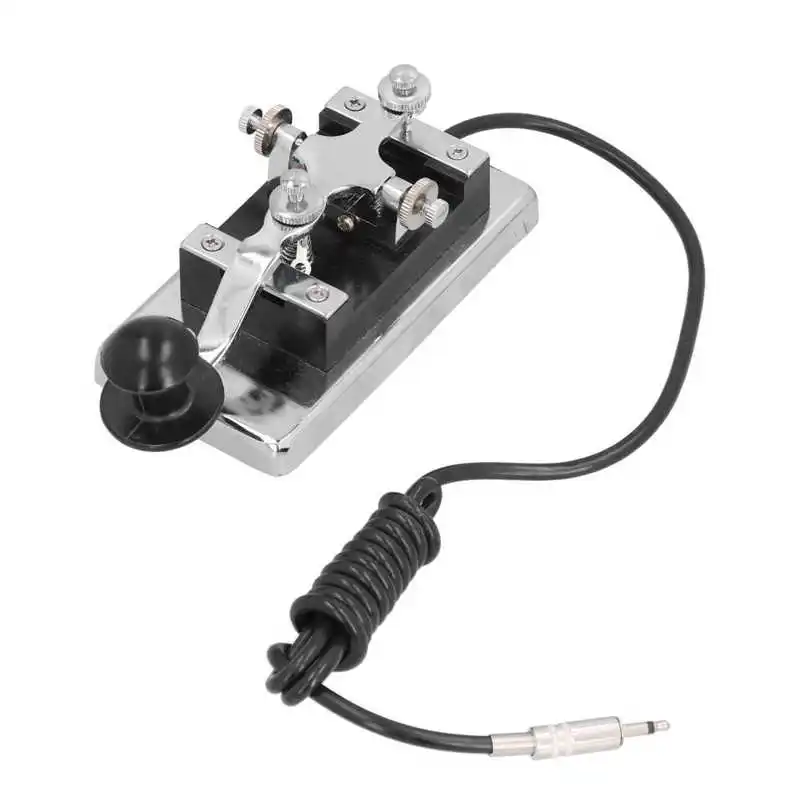 CW Telegraph Key Morse коротковолновый радиоприемник со съемной вилкой учебные пособия