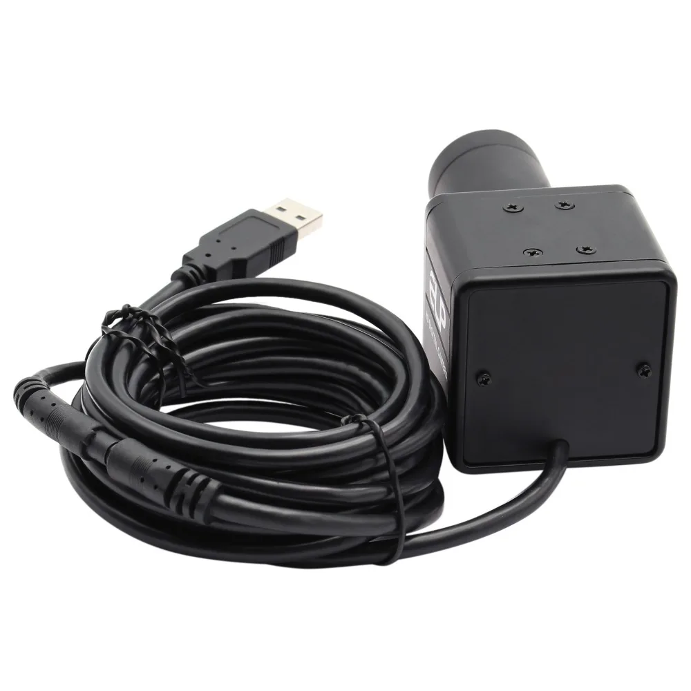 Камера ELP 640 МП VGA 480 * OV7725 CMOS USB с CS 5-50 мм мегапиксельным варифокальным объективом Mini