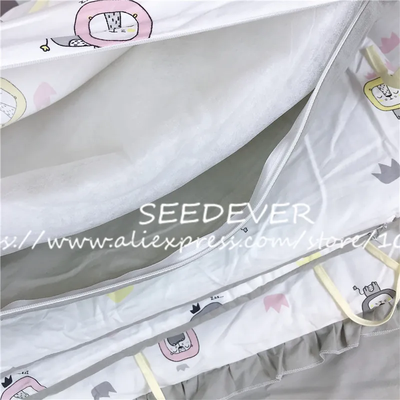 Бортики в кроватку Детские набор постельных принадлежностей детские мягкие