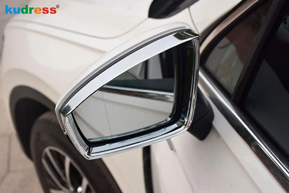 Хромированное зеркало заднего вида для Volkswagen Tiguan MK2 2017 2018 2019 отделка зеркала