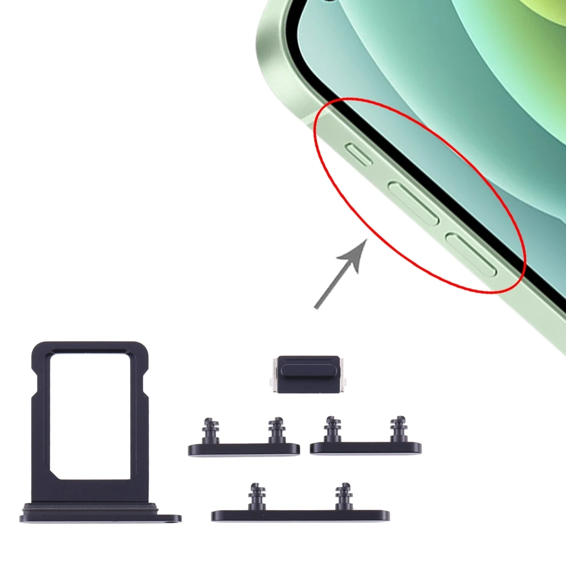 Лоток для мини-SIM-карты для iPhone