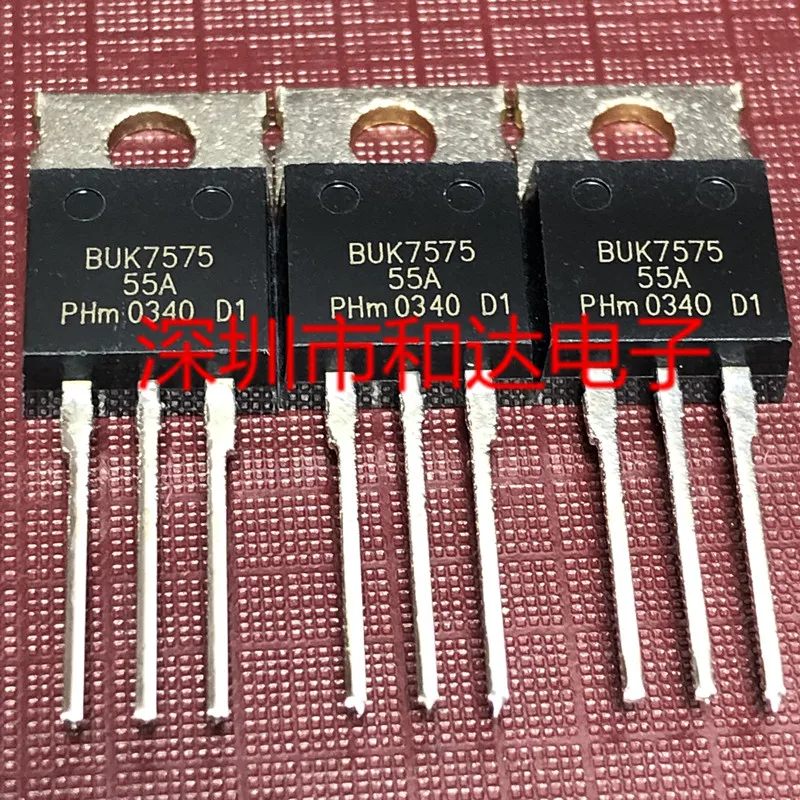 

5pcs BUK7575-55A TO-220 55V 20.3A