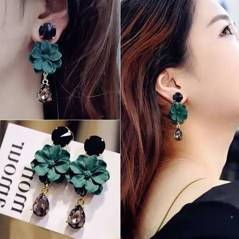 Блестящие боковые новые модные брендовые ювелирные изделия черные бусины