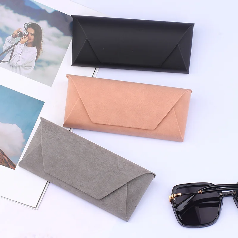 Футляр для очков в стиле ретро льняной складной чехол Чехол из искусственной