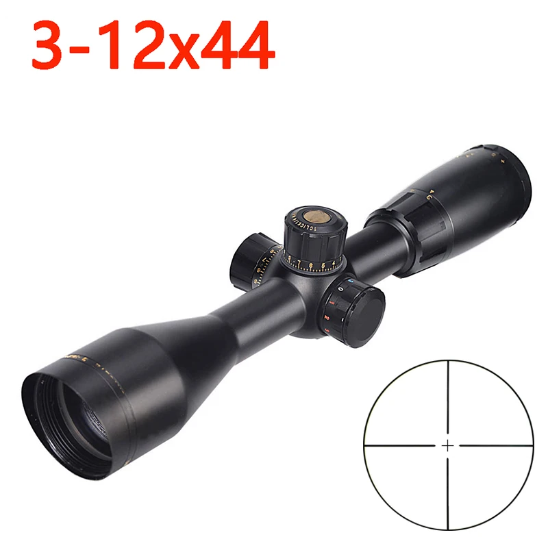 Недорогой охотничий прицел 3-12x44 Mil Dot 3-9x40 3-12X40 многофункциональный тактический