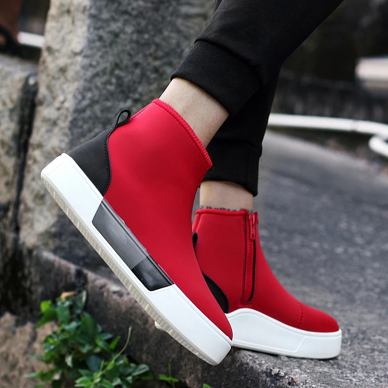 

casuales men zapatos leather high sale shoes cuero informales on man de 39 hightop sneakers mens fashion black Casual sport for