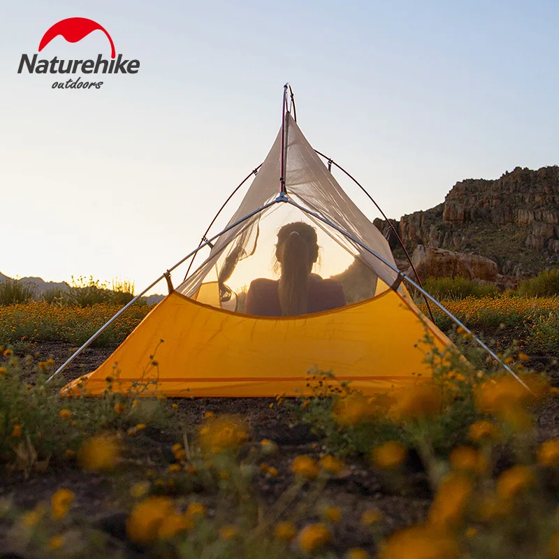 Палатка Naturehike cloud up на 2 человек нейлоновая 10D легкая обновленная туристическая