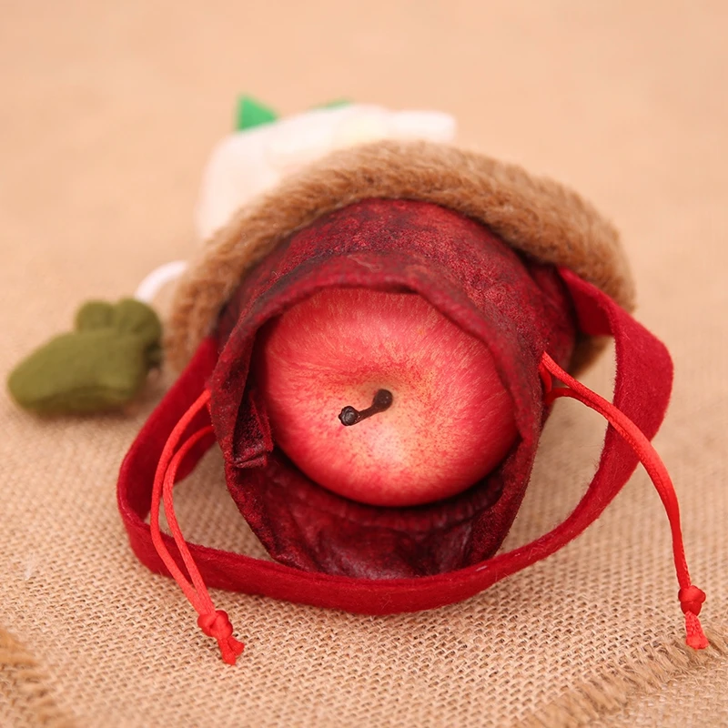 1 шт. Рождественский подарок мешок для конфет Рождество ЕВА коробочки яблок