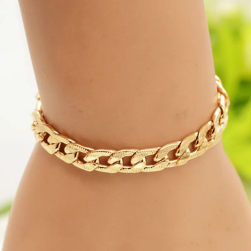 Винтажные золотые браслеты на щиколотке с Кубой для женщин и мужчин модные