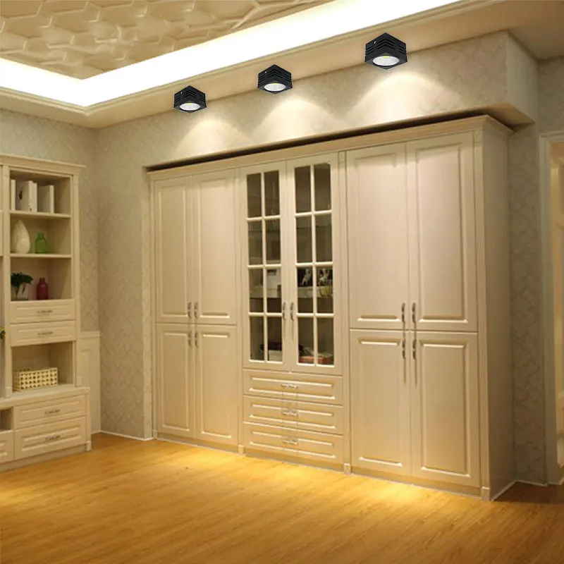 

New Design Led Spotlight 3W/5W/7W/9W/12W Square Led Down Light Aluminum Led Ceiling Light AC85-265v Recessed Led Retail Lighting