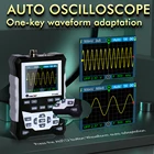 Цифровой осциллограф TOOLTOP DS0120M, профессиональный инструмент с подсветкой и функцией сохранения сигналов, полоса пропускания 120 МГц, частота дискретизации 500 Мвыб.сек