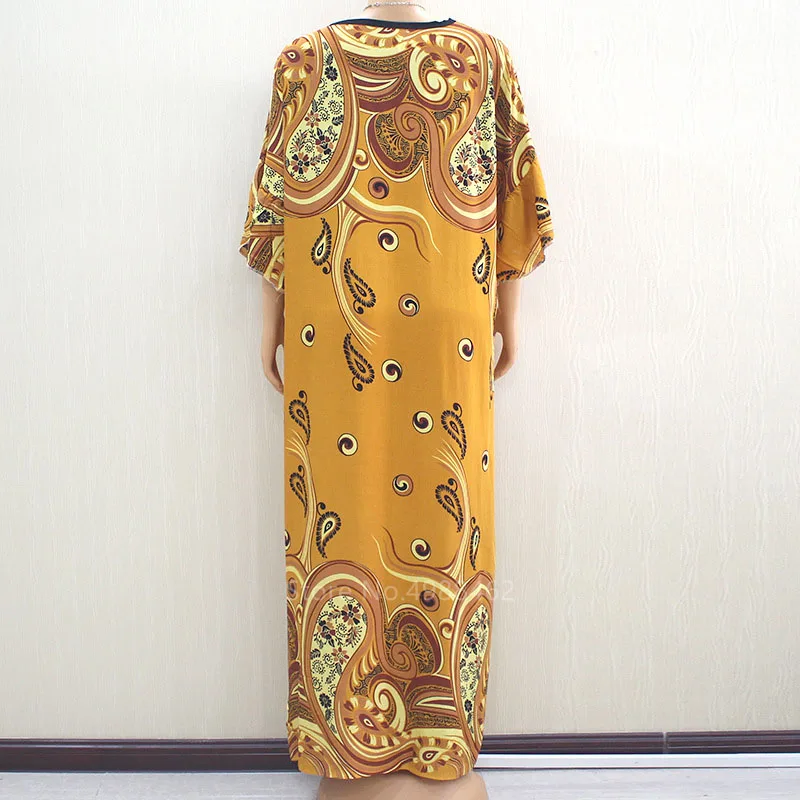 

African Clothes Bazin Dress Female Fashion Dashiki Print Dresses Women Rove Hijab Set Maxi Plus Size European American Clorhing