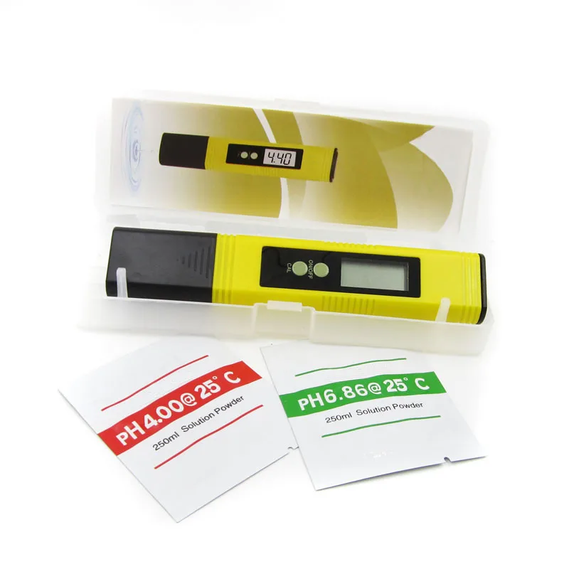 Мини цифровой карманный Ручка Тип рН-метр тестер мультиметр Hydro Авто Calibration-3Z diy