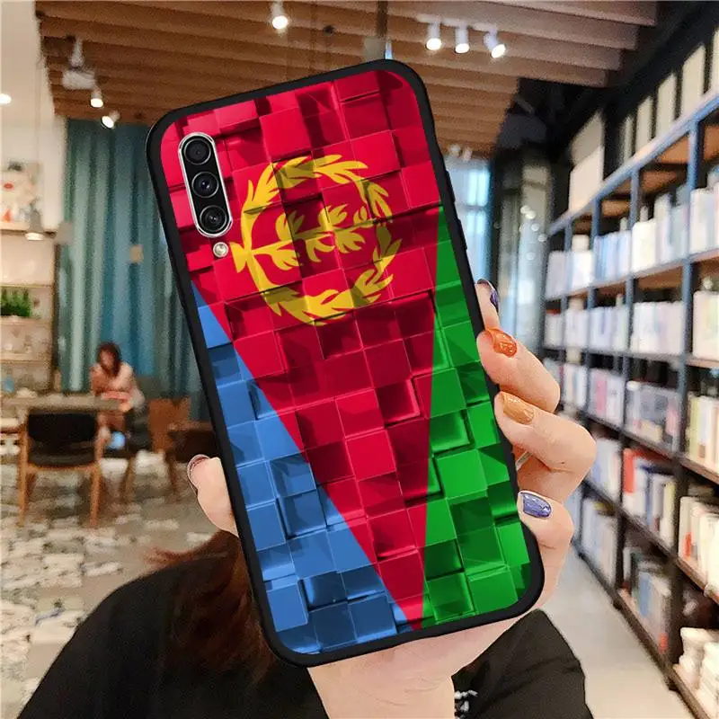 

Eritrea National Flag pattern Phone Case For Samsung galaxy A S note 10 7 8 9 20 30 31 40 50 51 70 71 21 s ultra plus