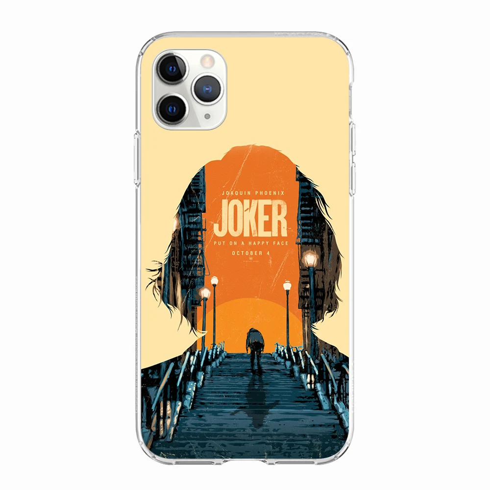 

ciciber Joker Joaquin Phoenix Soft TPU Phone Case for iphone 11 Pro Max 7 8 6 S Plus 5 5S SE 2020 for iphone X XR XS MAX Fundas