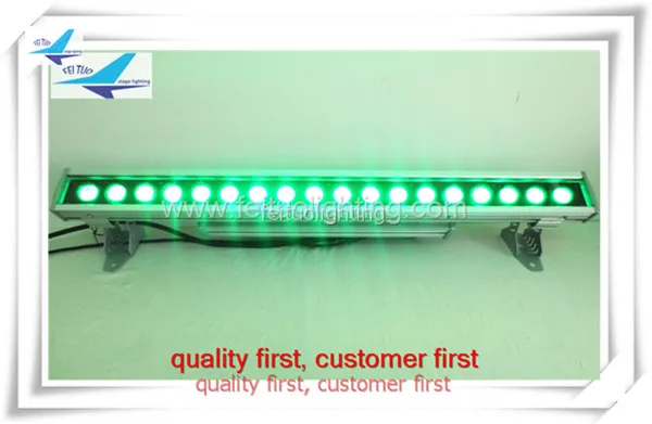 A 18x18 w 6in1 водонепроницаемое уличное линейное освещение LED настенная шайба бегущая