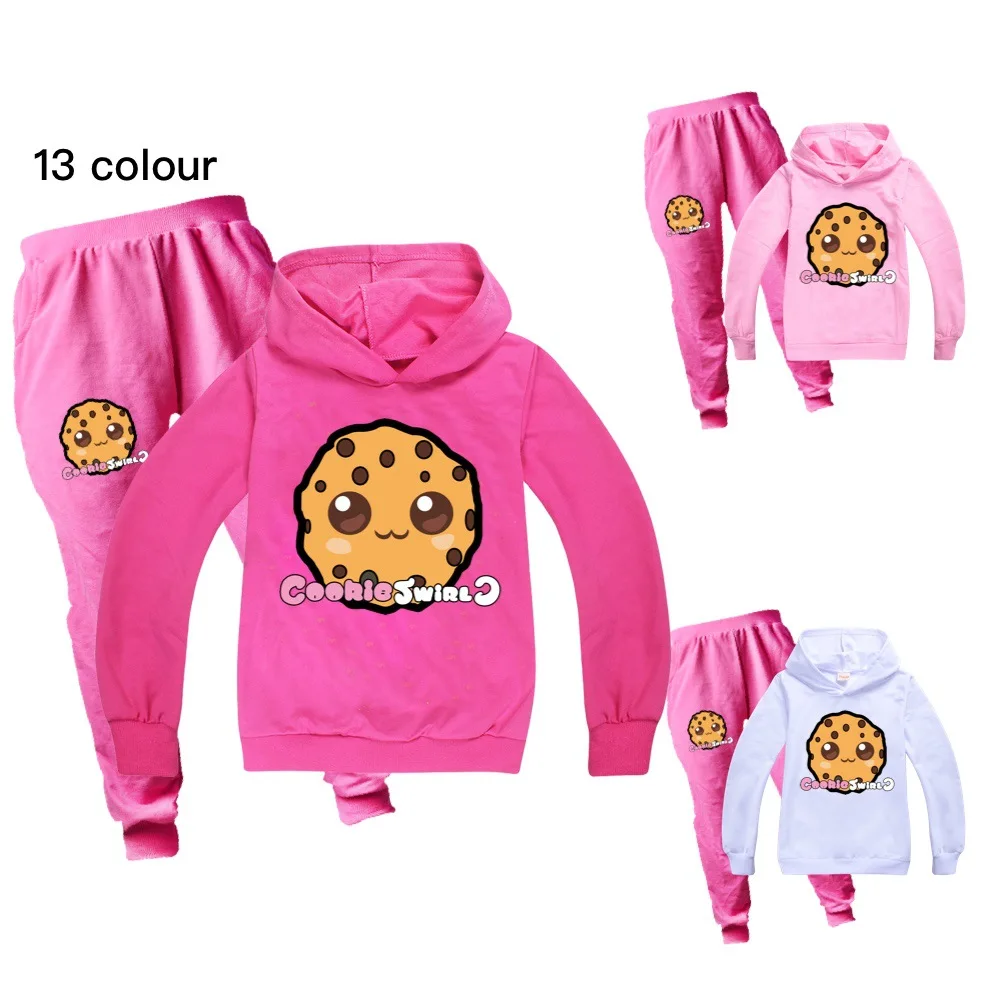 Детский свитшот YOUTUBER с длинным рукавом и принтом печенья для мальчиков одежда