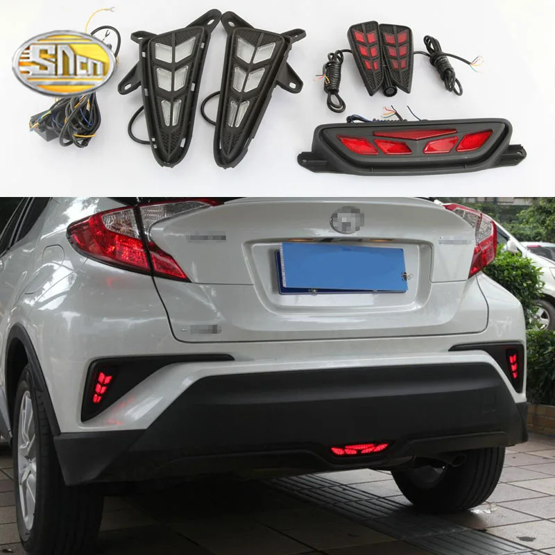 Для Toyota CHR IZOA C HR светодиодный DRL дневные ходовые огни Противотуманные фары крышка
