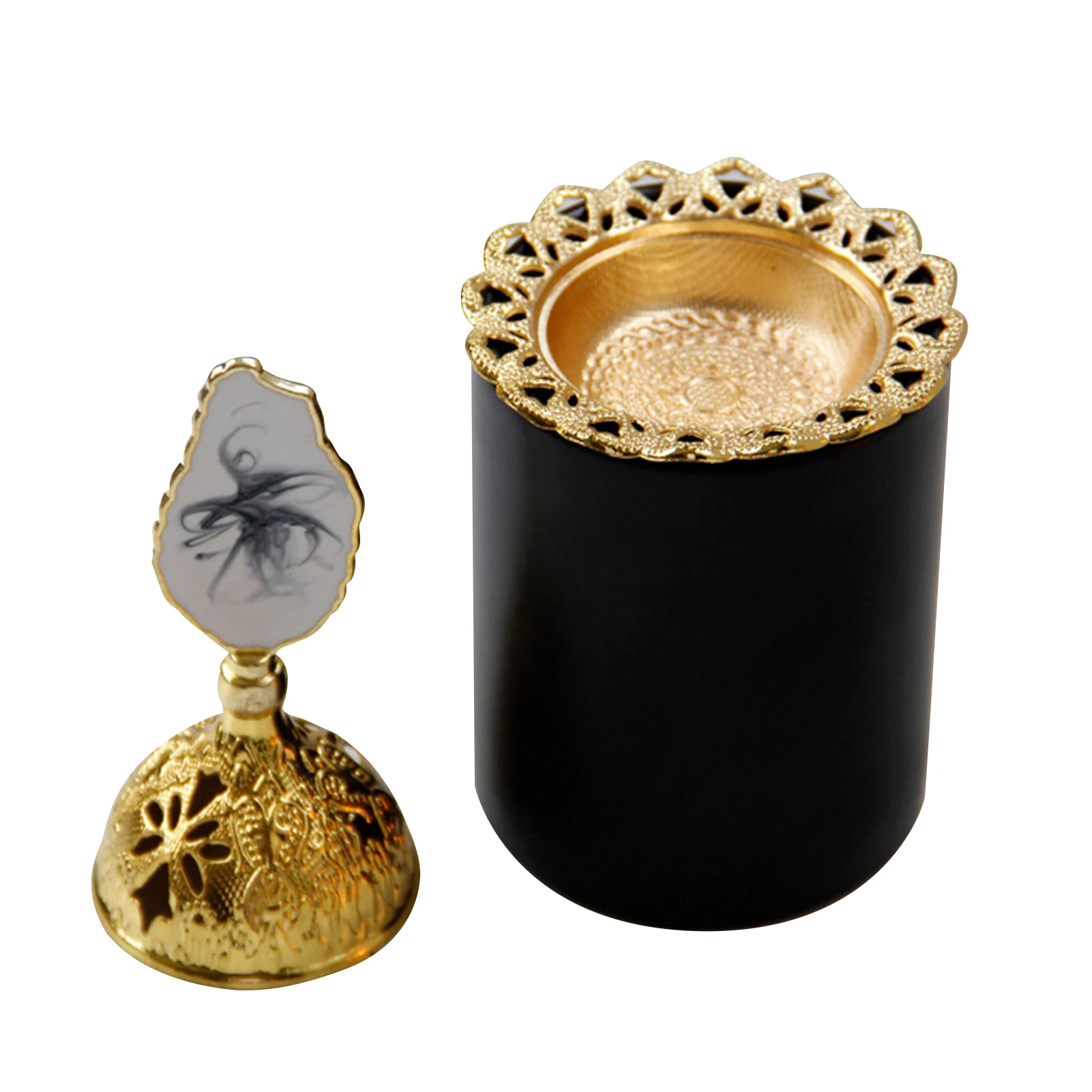 Керамическая курильница в скандинавском стиле для благовоний с ИД покрытием