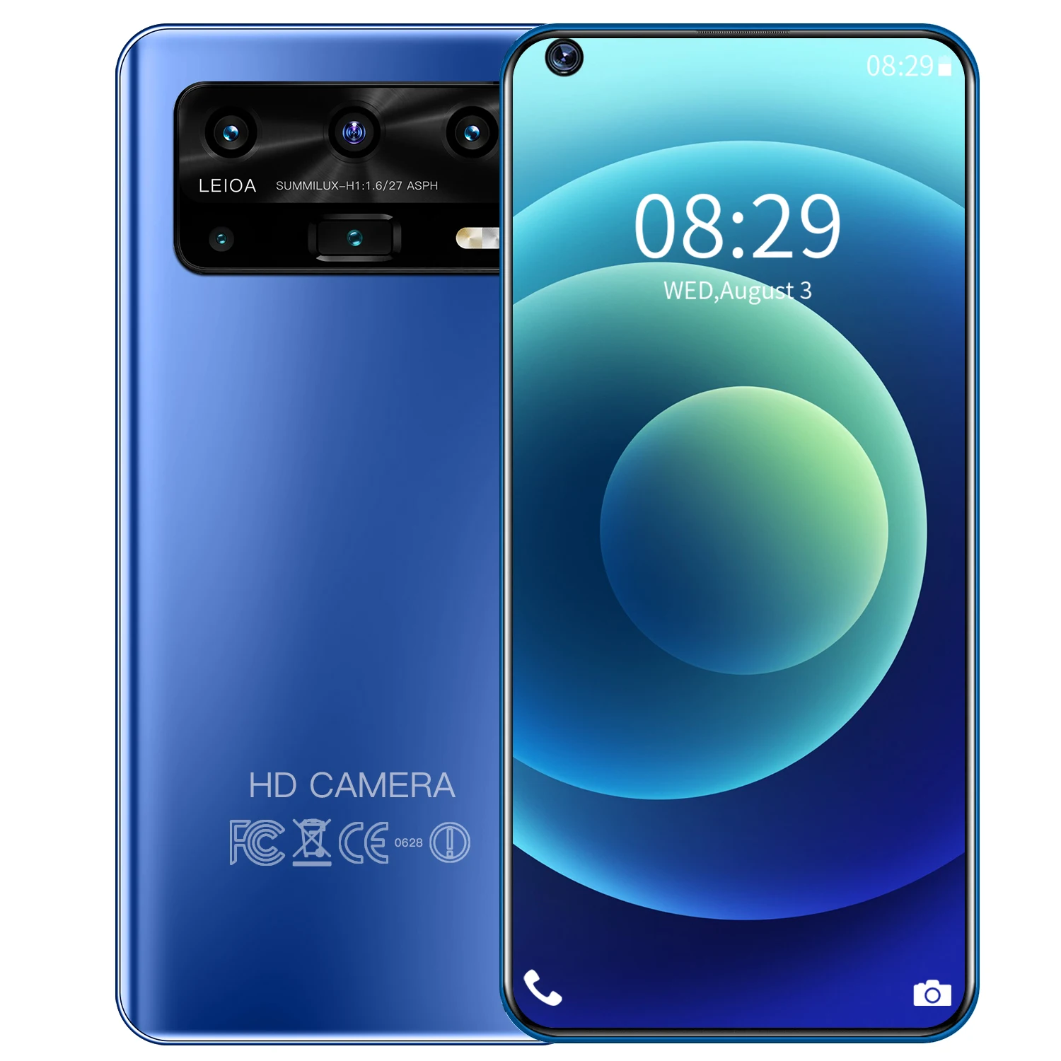 

P50 7.2 Inch Full Screen Face Fingerprint ID Dual SIM Andriod Cellphone Global Version 12+512GB 5800mAh Smartphone MTK6889