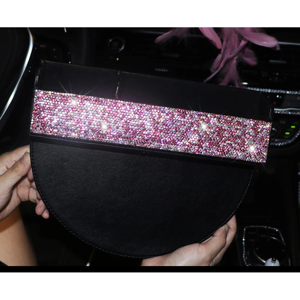 Украшения для автомобиля Bling Стразы коробка салфеток пепельница хранения