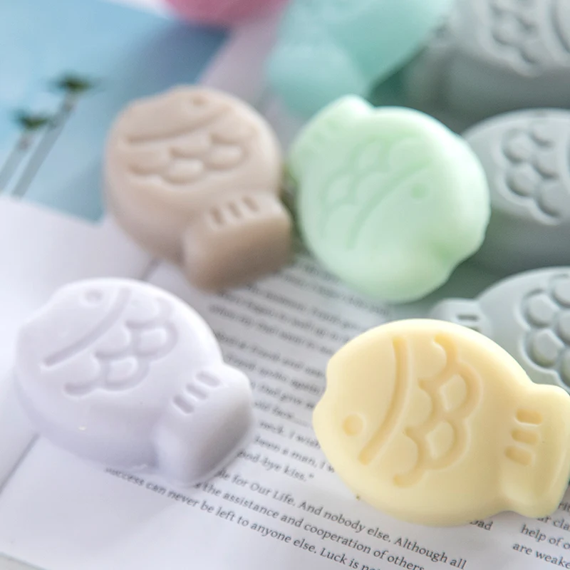 Формы для шоколада с рыбой формы помадки торта силиконовые мини-формы детского