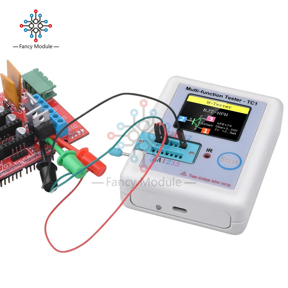 Многофункциональный тестер транзисторов с цветным дисплеем 1 8 дюйма (160*128) TFT