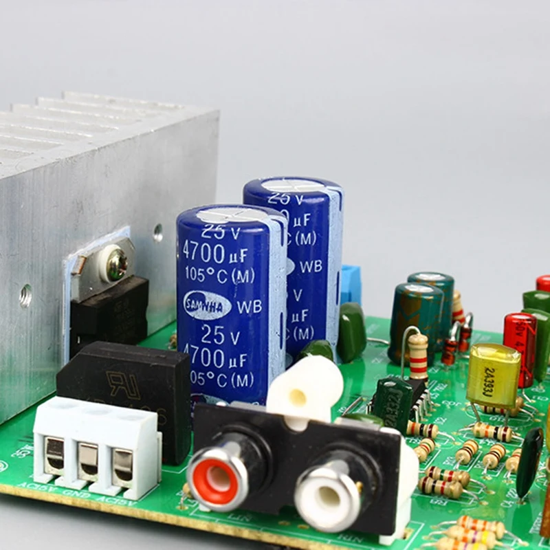 2 0 канальный стерео TDA7265 аудио усилители доска 40Wx2 усилитель DIY микрофон