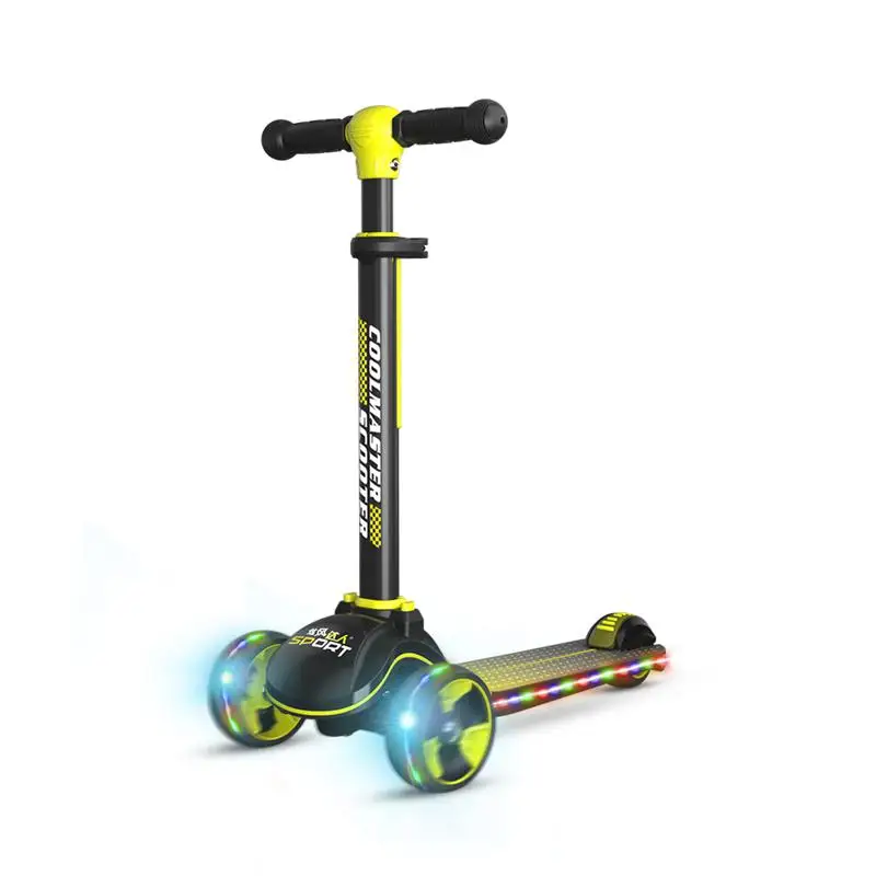 Детская игрушка для скейтборда Складная вспышка колесная педаль регулируемая