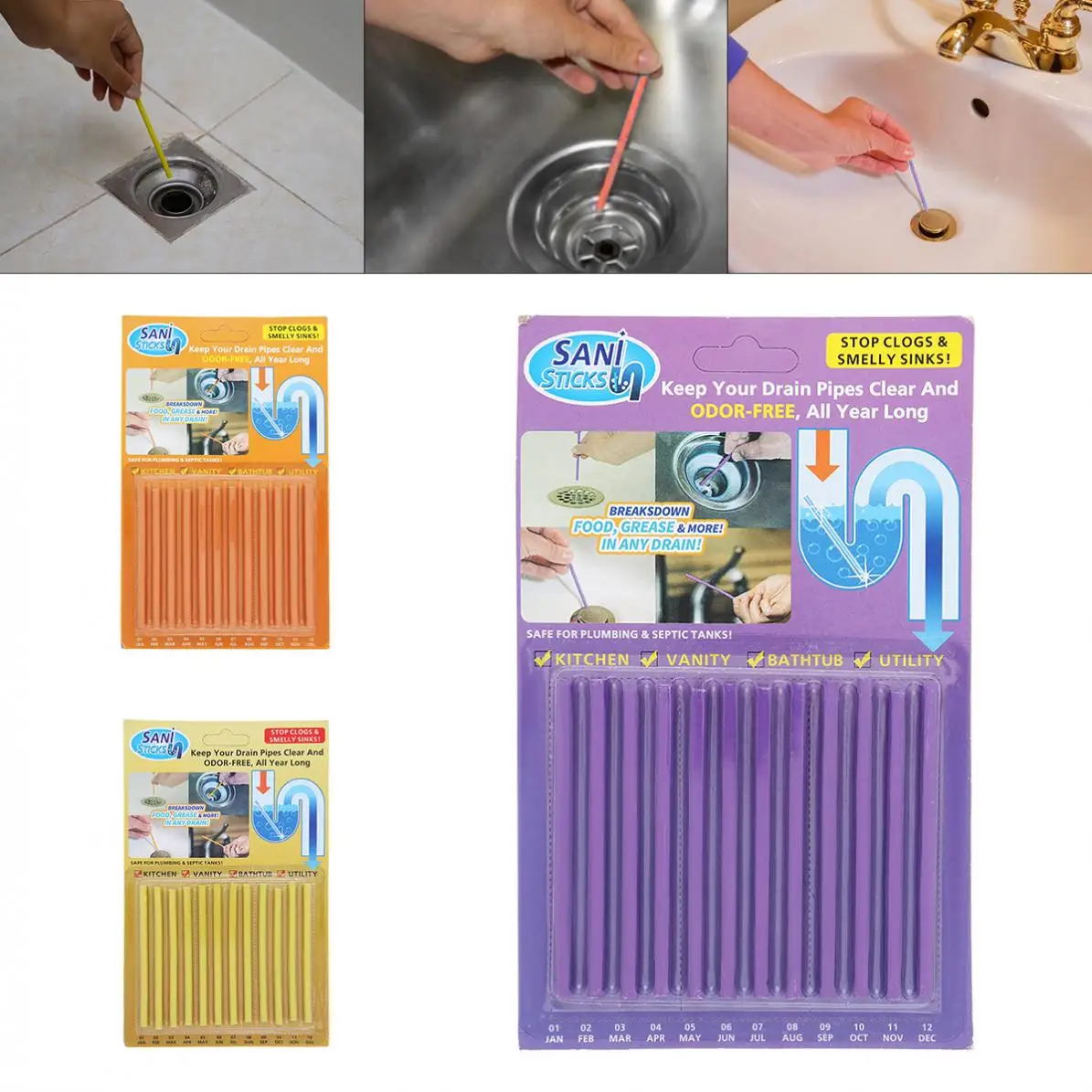 12 шт./компл. трубопровод Ванна дезактивация слив кухонная раковина ФИЛТ сани