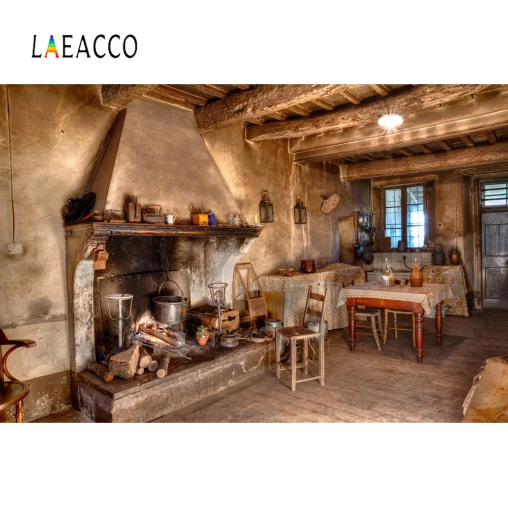 Laeacco старинный винтажный салонный винный бар Западный ковбойский стол интерьер
