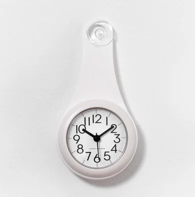 Водонепроницаемые настенные часы для ванной комнаты креативные душа и кухни