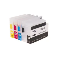 932xl 933 for hp932 933xl refillable ink cartridge for hp932 6100 6600 6700 7110 7610 7612 7510 7512 printer with arc chips