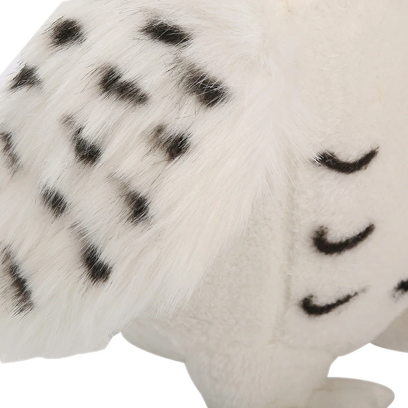 

Premium Quality Snowy White Plush Hedwig Owl Toy Large 30cm Adorable Stuffed Animal Soft Perfect Gift Idea for Bird