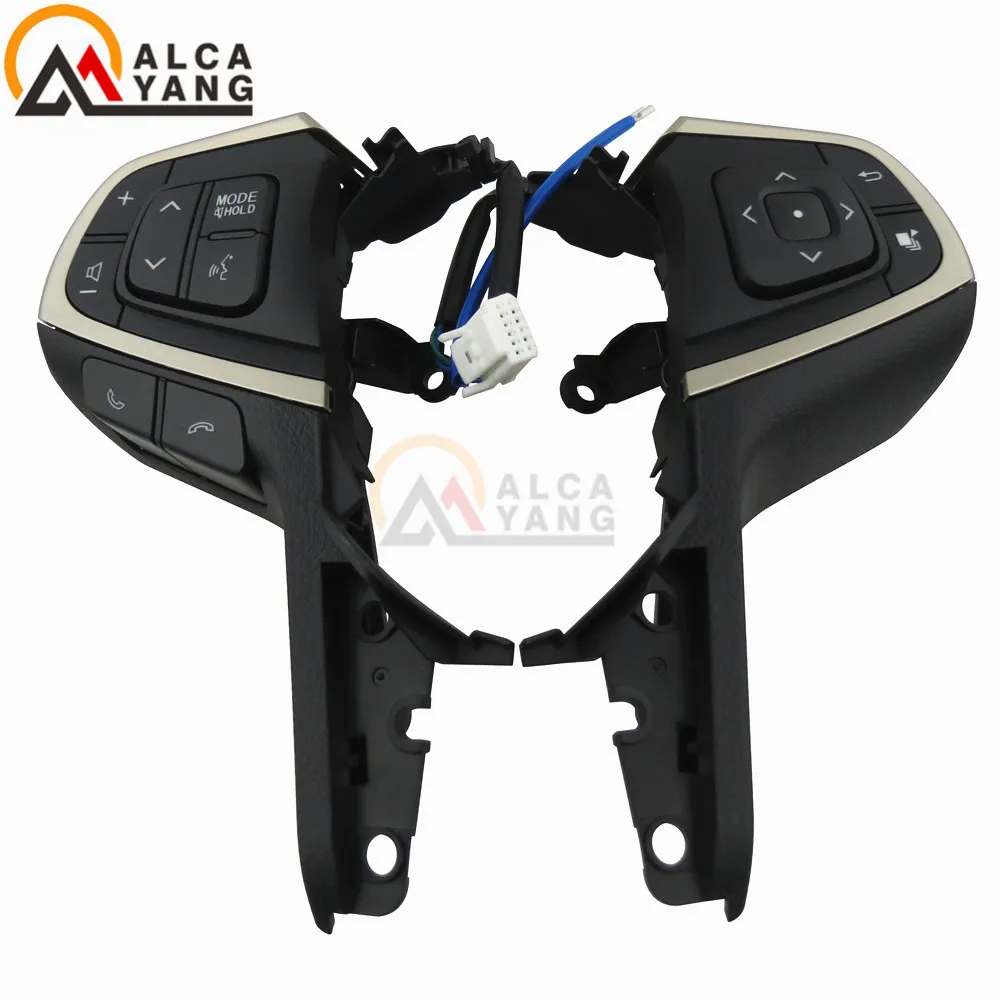 Рулевое колесо PAD аудио круиз контроль телефон переключатель для Toyota Innova GUN142L GUN143R