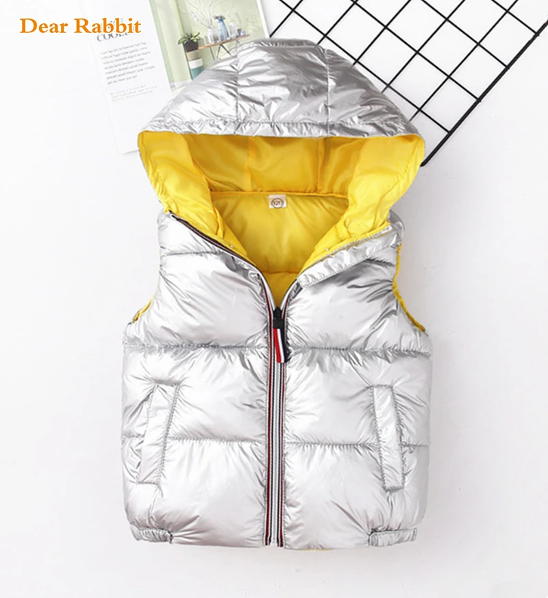 Новый детский жилет Детская верхняя одежда зимние пальто теплый