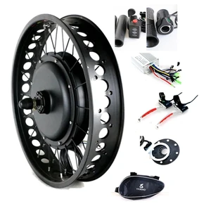 48V1500W Electric Bike Kit Snow Cross Country Electric Bike Motor Wheel
Assembly DIY Ebike