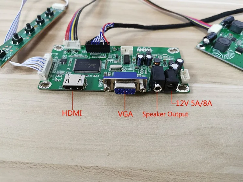 2560 × 1440 2K LCD LM270WQ1(SL)(A1) LM270WQ1 SLA1 Screen a New Life yourself HDMI + VGA Controller Driver Board Kit|ЖК-экраны и