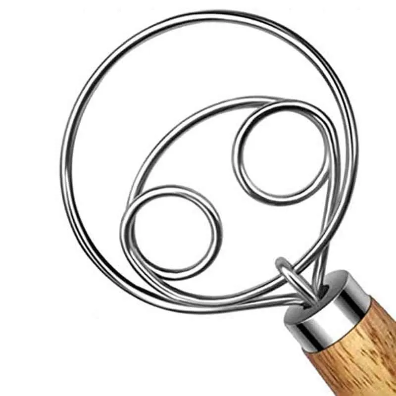 Датский венчик для теста ручной миксер из нержавеющей стали в голландском стиле