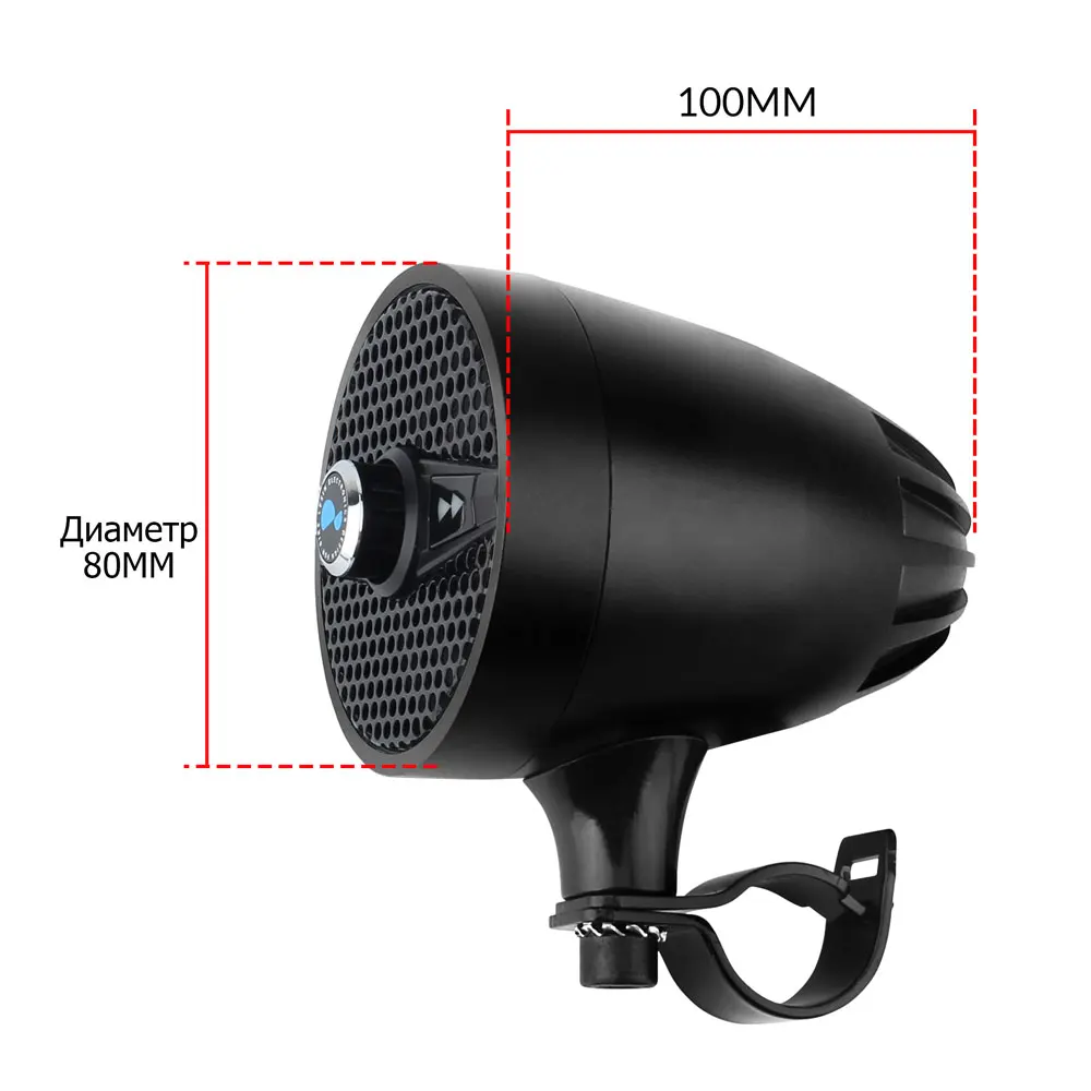 Lexin 2018 S3 Скпер Bluetooth Колонки на Мотоцикл Аудио Музыкальная Система для
