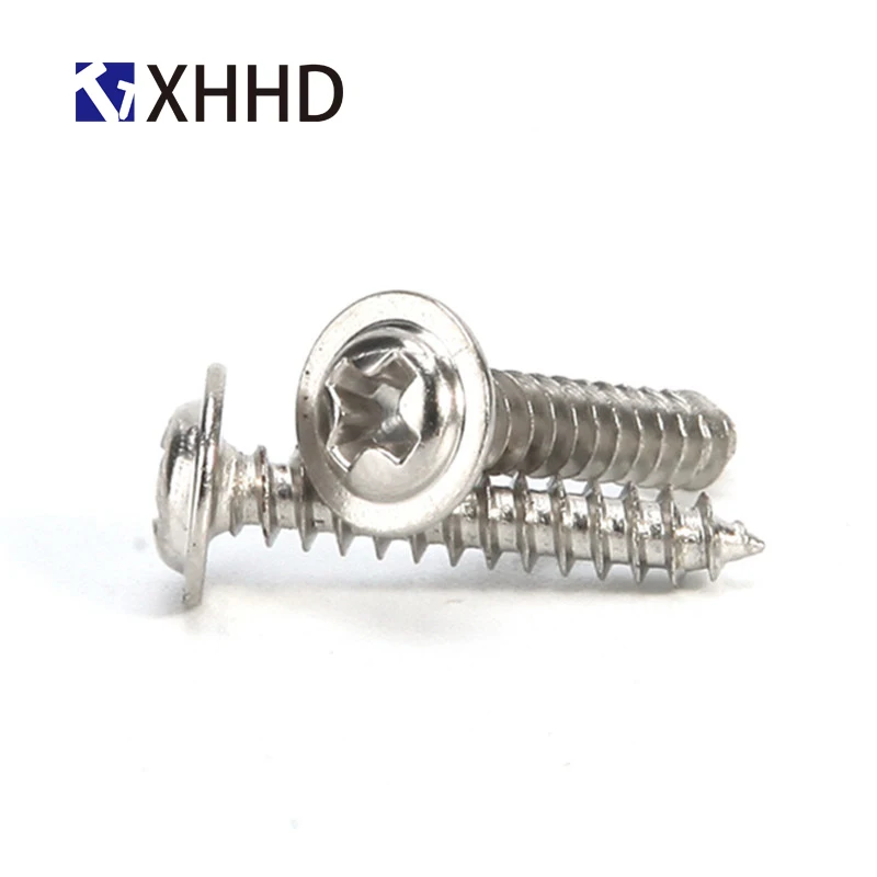 M3 M4 головка шайбы Самонарезающий винт Phillips крестообразный встраиваемый Болт С