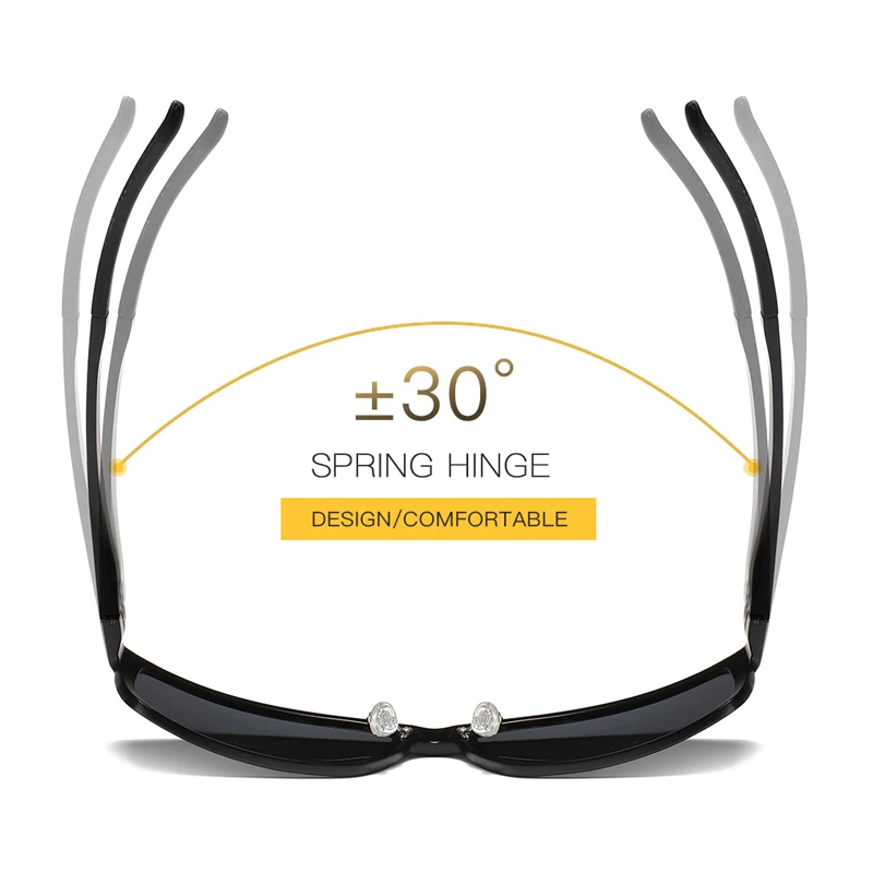 Фото SIMPRECT Anti-Glare Polarized Sunglasses Men 2021 Retro Square Driver's UV400 Vintage Sun Glasses For Oculos Аксессуары для SIMPRECT Anti-Glare Polarized Sunglasses Men 2021 Retro Square Driver's UV400 Vintage Sun Glasses For Oculos Аксессуары для