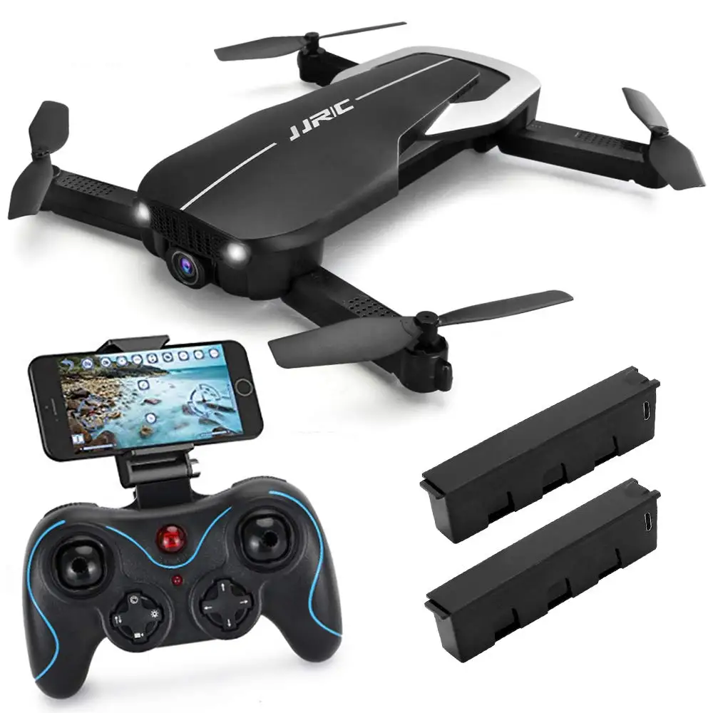 JJRC H71 Радиоуправляемый Дрон FPV 1080P Wi-Fi для взрослых, видео Квадрокоптер, Дроны с камерой для начинающих, Складные Игрушки для управления с приложением RTF