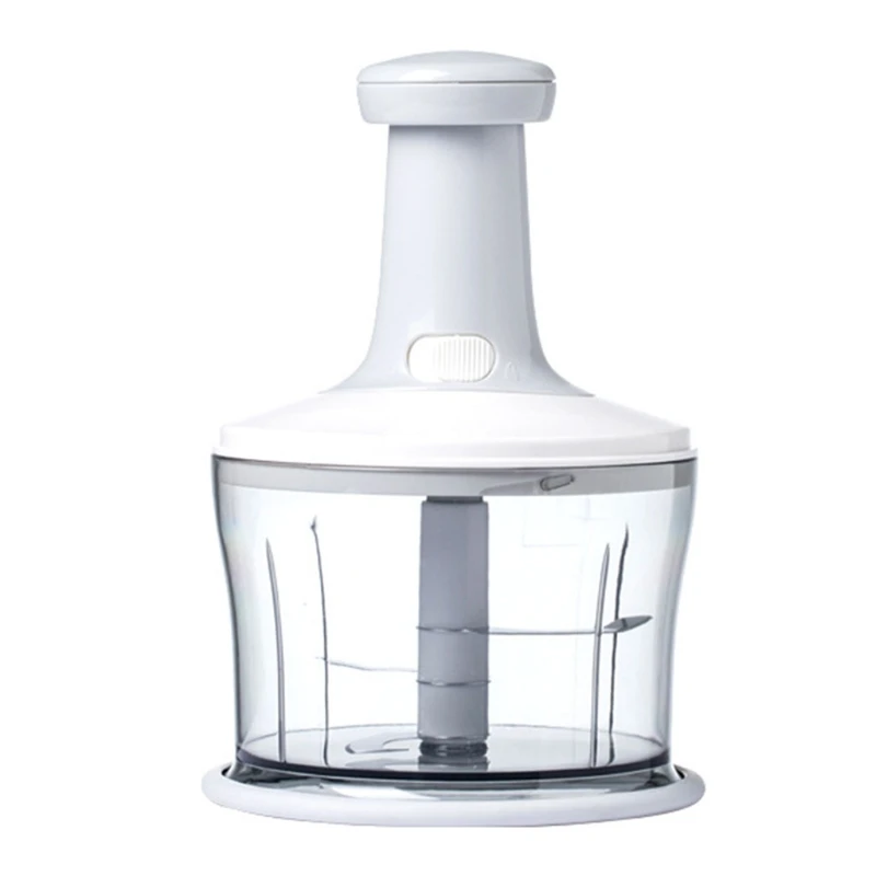 

Food Chopper 1L Plastic Food Processor for Meat, Vegetables and Fruits