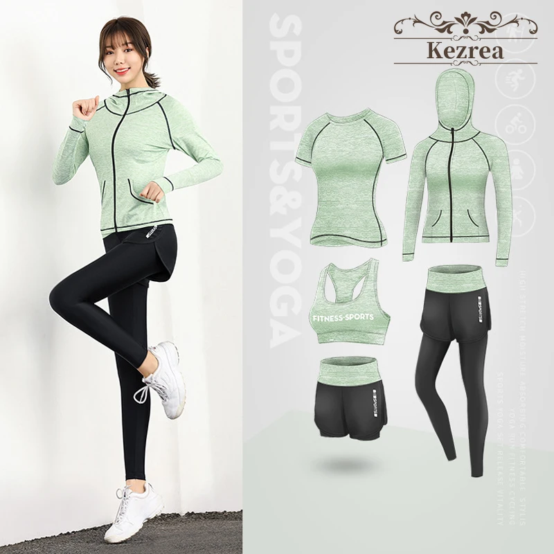 

Kezrea Casual Sportswear Bra Set Women GYM Lnvisible Bra Tube Crop Top and Shorts Tracksuit Outdoor Fitness Sporty Outfits