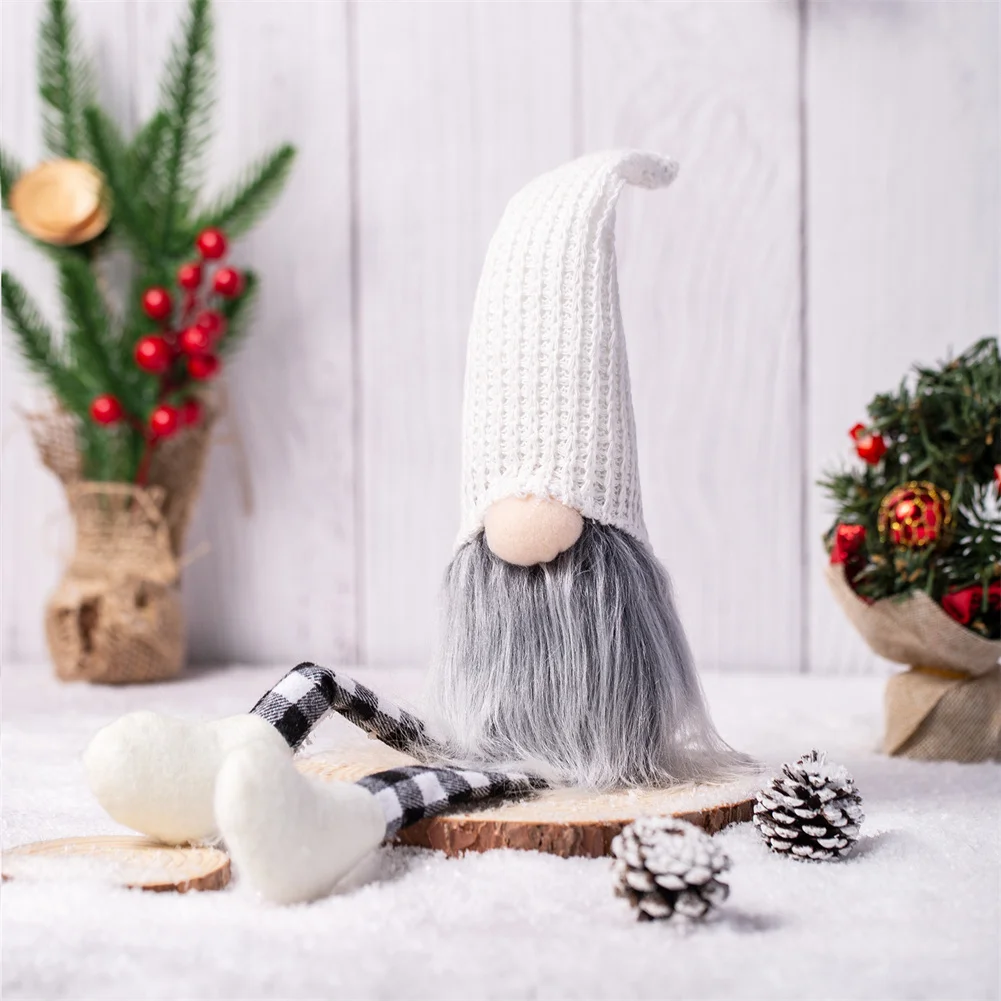 

Supplies Festive Christmas Pendant Christmas Decoration Gnome Faceless Doll Kids Gift Window Display