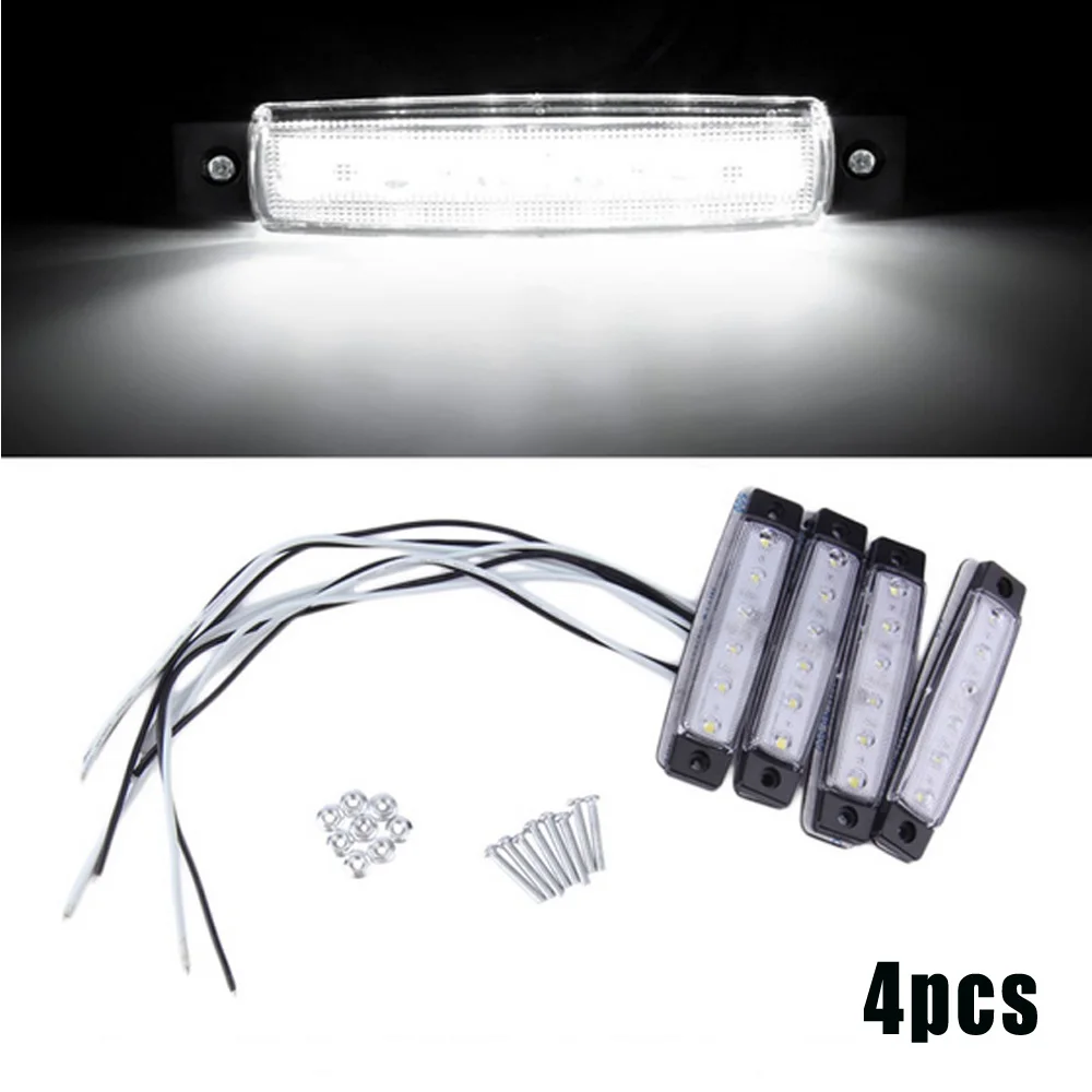 

12 Volt Bar lights Buses Courtesy LED Superior illumination White 4pcs