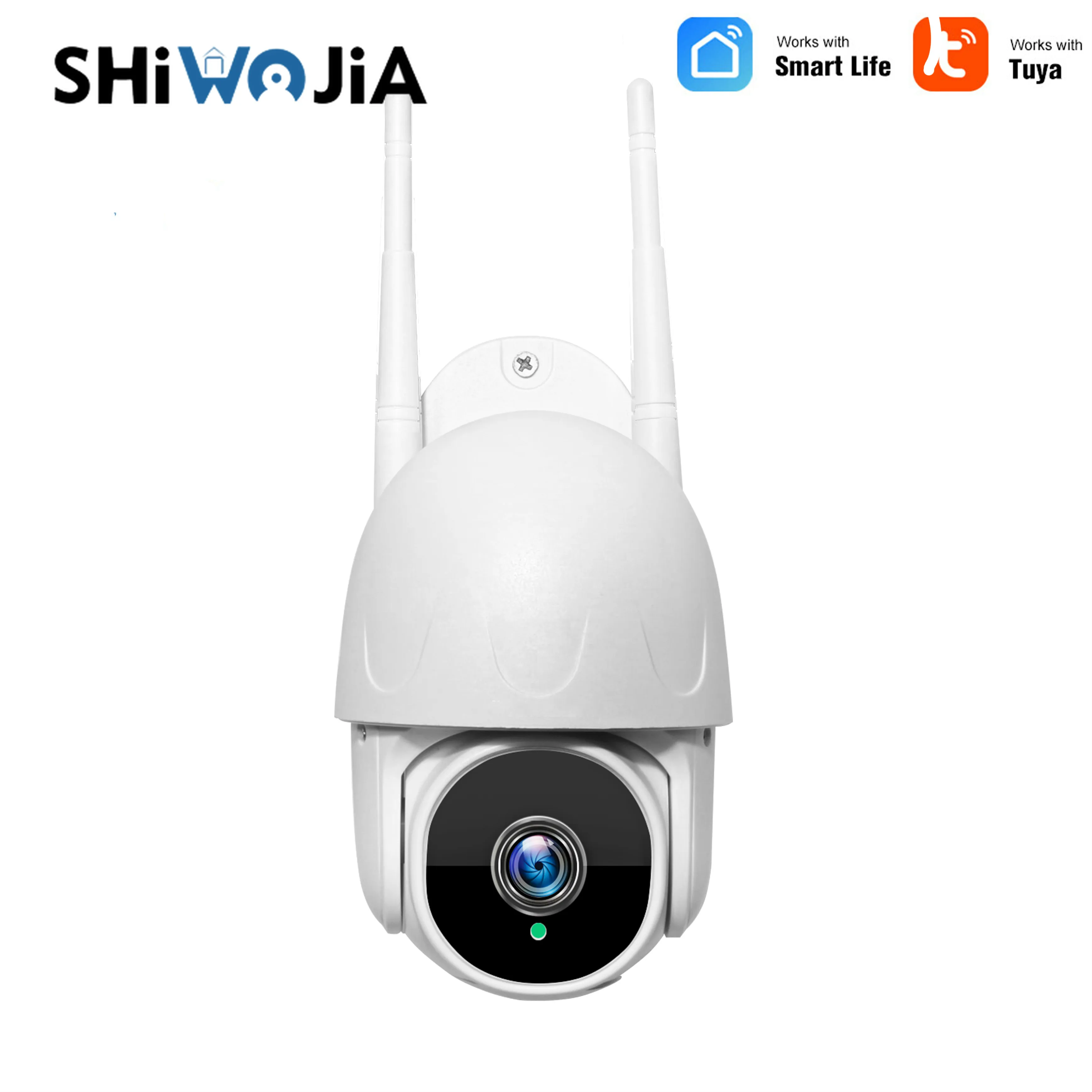 SHIWOJIA TUYA купольная камера PTZ 1080P Wifi Беспроводная для автоматического слежения