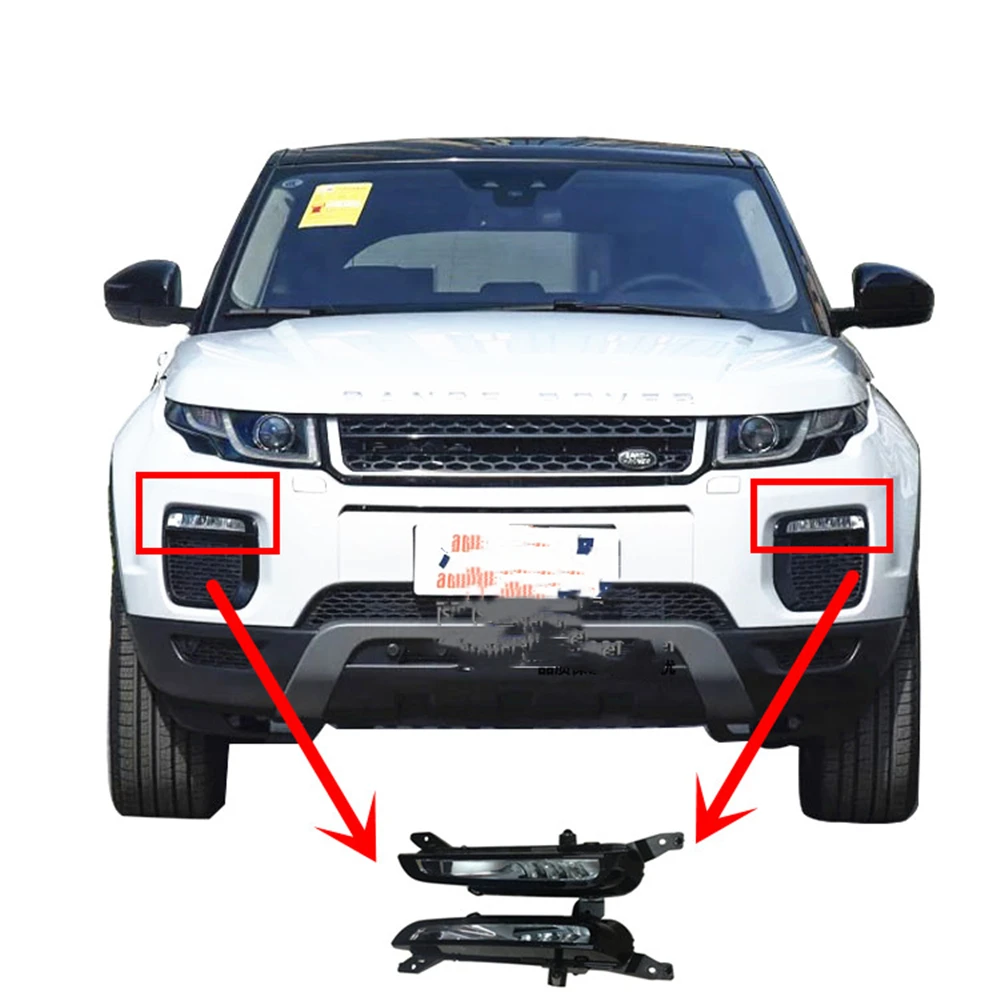 

Противотуманная фара на передний бампер для Land Rover Range Rover Evoque 2016-2019 LR072646, LR072645, дневная лампа дневного света с указателем поворота